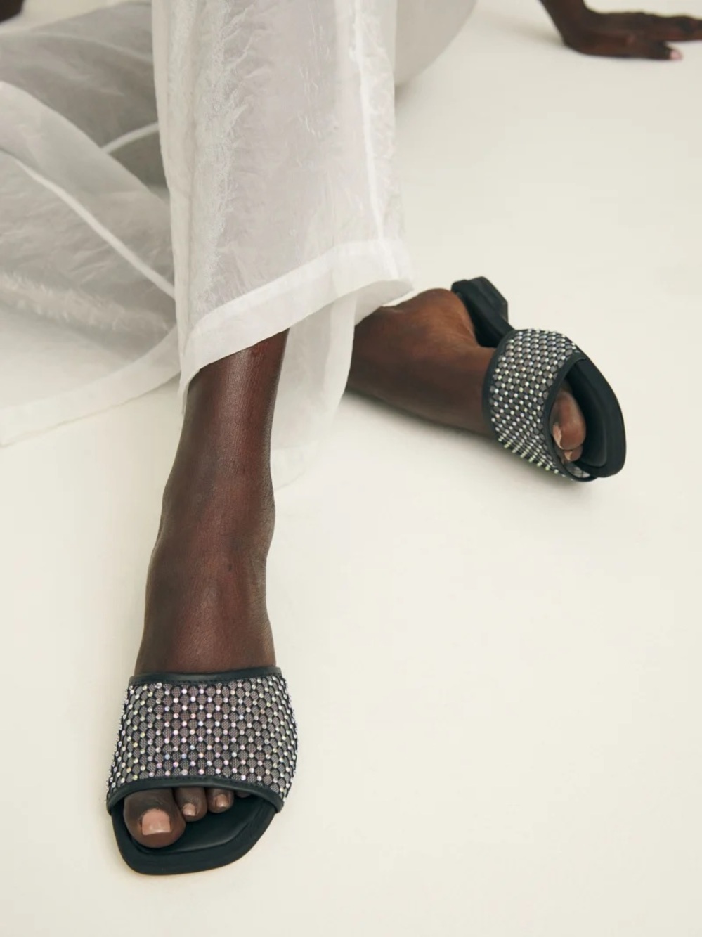 Reformation | Eliza Flat Slide Sandal